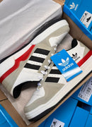 Tênis Forum Low 84 ADV - Cinza/Vermelho