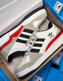 Tênis Forum Low 84 ADV - Cinza/Vermelho